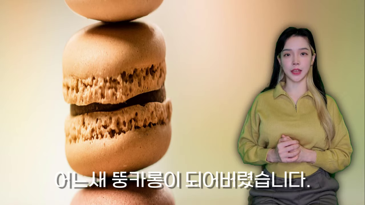 한국식 알리오 올리오 한국식 핫도그 미국 한국식 핫도그 한국 마카롱 한국식 피자